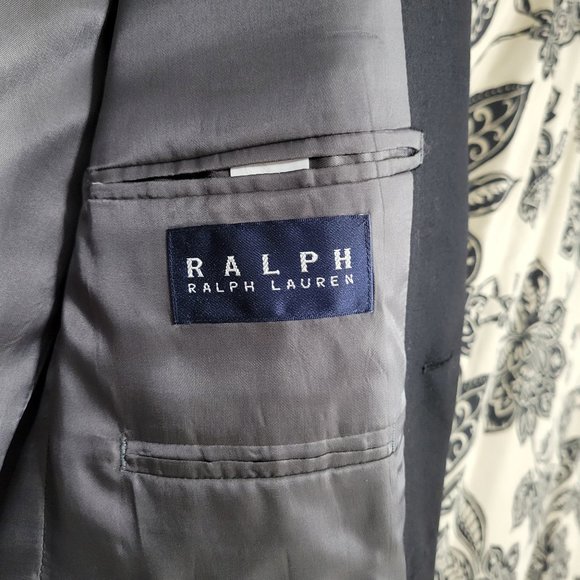 Lauren Ralph Lauren 100% wool black blazer Size 39L - Picture 11 of 12